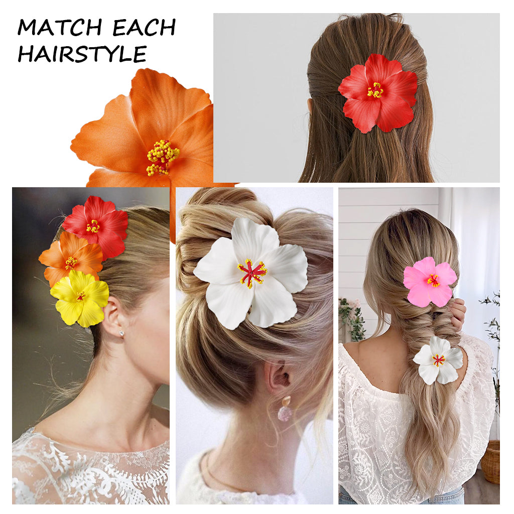 MAYCREATE 5Pcs Flower Hair Clips for Girls Women Stylish Artificial Hawaiian Flower Hair Clips For Hair Styling Hair Pins Cute Beach Accessories Gifts Flower Claw Clip Hair Accessories for Women MAYCREATE 5Pcs Flower Hair Clips for Girls Women Stylish Artificial Hawaiian Flower Hair Clips For Hair Styling Hair Pins Cute Beach Accessories Gifts Flower Claw Clip Hair Accessories for Women